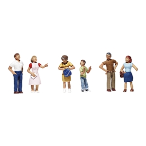 Woodland Scenics - WA1825 HO Window Shoppers - 1:87 Scale