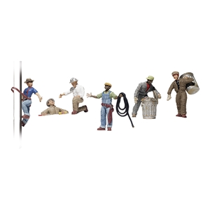 Woodland Scenics - WA1826 HO City Workers - 1:87 Scale