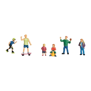 Woodland Scenics - WA1830 HO Kids At Play - 1:87 Scale