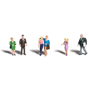 Woodland Scenics - WA1838 HO People Talking - 1:87 Scale