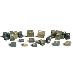 Woodland Scenics - WA1855 HO Assorted Crates - 1:87 Scale