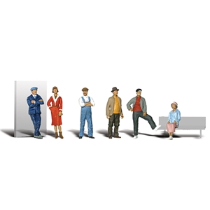 Woodland Scenics - WA1874 HO Casual People - 1:87 Scale