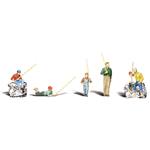 Woodland Scenics - WA1878 HO Gone Fishing - 1:87 Scale