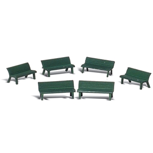 Woodland Scenics - WA1879 HO Park Benches - 1:87 Scale