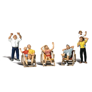 Woodland Scenics - WA1881 HO Spectators - 1:87 Scale