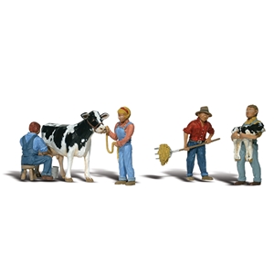 Woodland Scenics - WA1887 HO Dairy Farmers - 1:87 Scale
