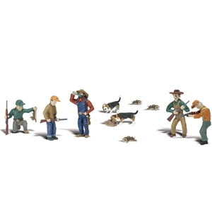 Woodland Scenics - WA1903 HO Rabbit Hunt - 1:87 Scale