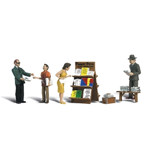 Woodland Scenics - WA1906 HO Newsstand - 1:87 Scale