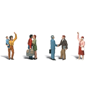 Woodland Scenics - WA1912 HO Goodbye People - 1:87 Scale