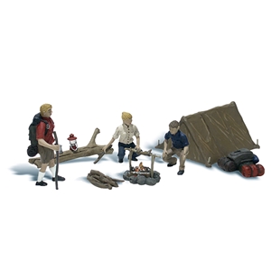 Woodland Scenics - WA1917 HO Campers - 1:87 Scale