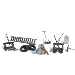 Woodland Scenics - WA1928 HO Garage Treasures - 1:87 Scale