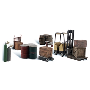 Woodland Scenics - WA1934 HO Loading Dock Details - 1:87 Scale