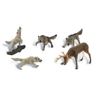 Woodland Scenics - WA1942 HO Wildlife Standoff - 1:87 Scale