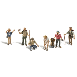 Woodland Scenics - WA1944 HO Take A Hike - 1:87 Scale