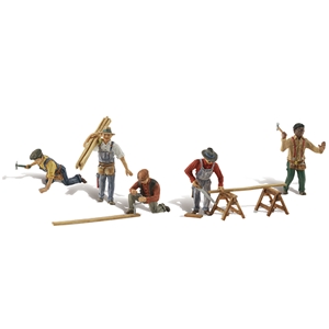 Woodland Scenics - WA1947 HO Carpenter Crew - 1:87 Scale