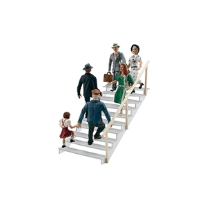 Woodland Scenics - WA1954 HO Taking The Stairs - 1:87 Scale