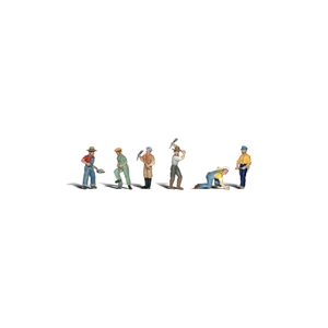 Woodland Scenics - WA2148 N Track Workers - 1:160 Scale