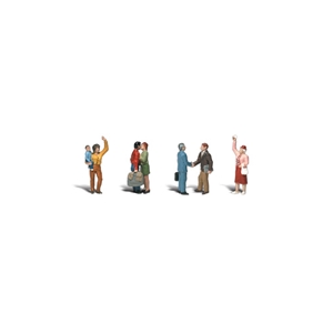 Woodland Scenics - WA2193 N Goodbye People - 1:160 Scale
