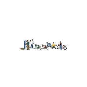 Woodland Scenics - WA2194 N Bicycle Buddies - 1:160 Scale