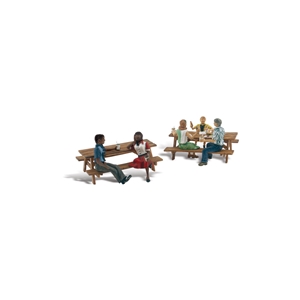 Woodland Scenics - WA2214 N Outdoor Dining - 1:160 Scale