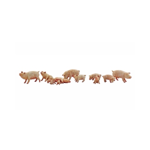 Woodland Scenics - WA2218 N Yorkshire Pigs - 1:160 Scale