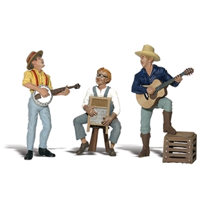 Woodland Scenics - WA2546 G Pickin' And Grinnin' - G Scale
