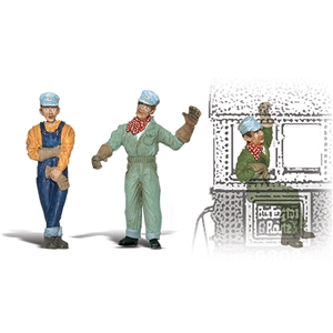 Woodland Scenics - WA2547 G Idling Engineers - G Scale