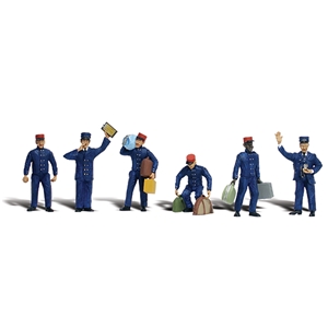 Woodland Scenics - WA2722 O Train Personnel - 1:48 Scale