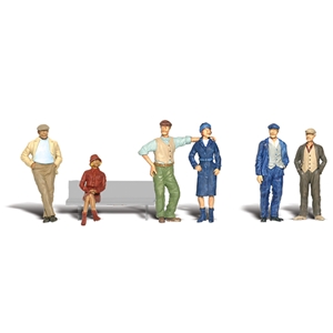 Woodland Scenics - WA2732 O Bystanders - 1:48 Scale