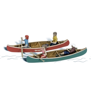 Woodland Scenics - WA2755 O Canoers - 1:48 Scale
