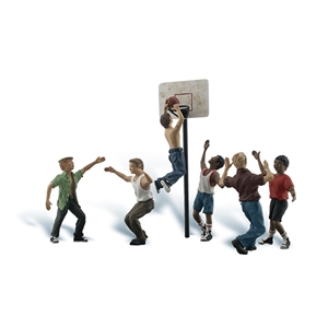 Woodland Scenics - WA2760 O Shootin' Hoops - 1:48 Scale