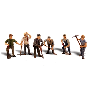 Woodland Scenics - WA2761 O Scale Road Crew - 1:48 Scale