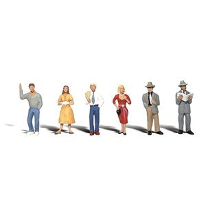 Woodland Scenics - WA2763 O Pedestrians - 1:48 Scale