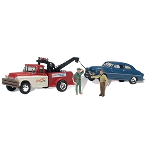 Woodland Scenics - WAS5324 N Wayne Recker's Tow Service - 1:160 Scale