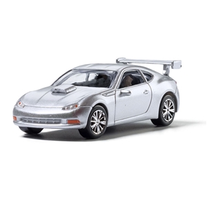 Woodland Scenics - WAS5368 Silver Sports Car - 1:87 Scale