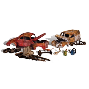 Woodland Scenics - WAS5563 HO Junk Cars - 1:87 Scale
