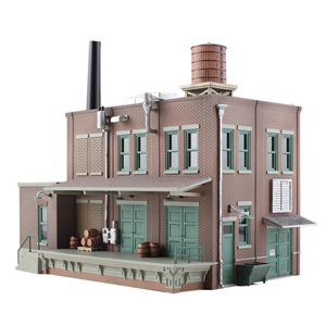 Woodland Scenics - WBR5026 HO Clyde&Dales Barrel Factory - 1:87 Scale