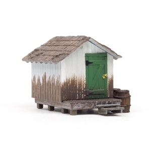 Woodland Scenics - WBR5058 HO Wood Shack - 1:87 Scale