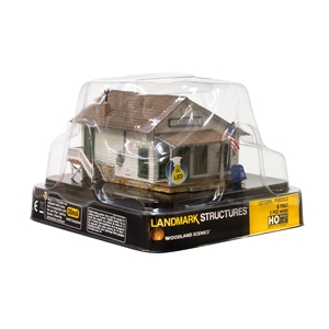 Woodland Scenics - WBR5063 HO Post Office - 1:87 Scale