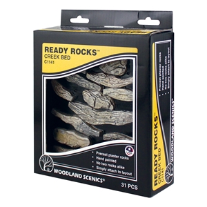 Woodland Scenics - WC1141 Creek Bed Ready Rocks