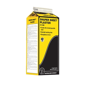 Woodland Scenics - WC1180 Shaper Sheet Plaster
