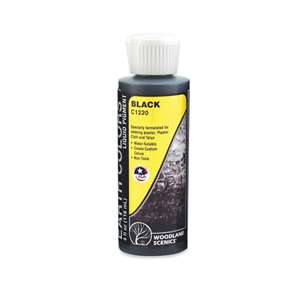 Woodland Scenics - WC1220 Black Earth Colours? Liquid Pigment 4 fl. oz.
