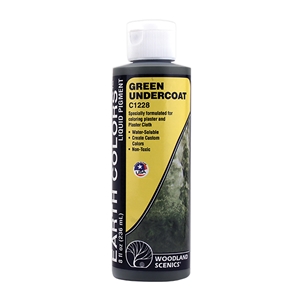 Woodland Scenics - WC1228 Green Undercoat Earth Colours? Liquid Pigment 8 fl. oz.