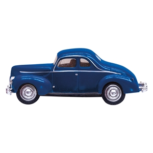 Woodland Scenics - WJP5598 HO Blue Coupe - 1:87 Scale