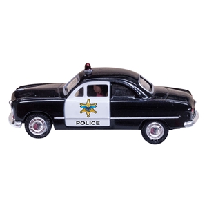 Woodland Scenics - WJP5613 N Police Car - 1:160 Scale