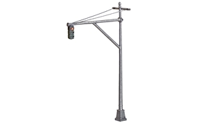 Woodland Scenics - WJP5653 HO Mast Arm Traffic Lights - 1:87 Scale