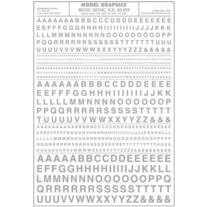 Woodland Scenics - WMG725 Gothic R.R. Silver