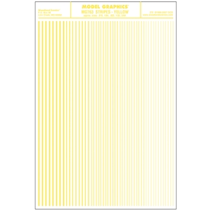 Woodland Scenics - WMG763 Stripes Yellow