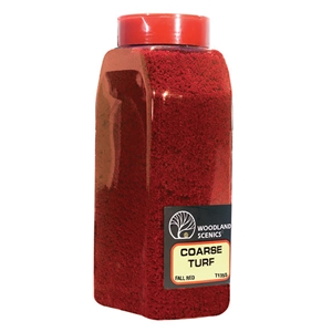 Woodland Scenics - WT1355 Fall Red Coarse Turf