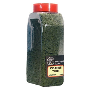 Woodland Scenics - WT1365 Dark Green Coarse Turf